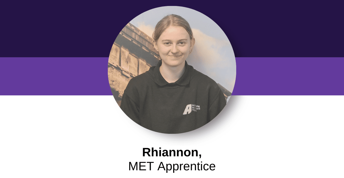 Meet Rhiannon, MET Apprentice, Sunderland