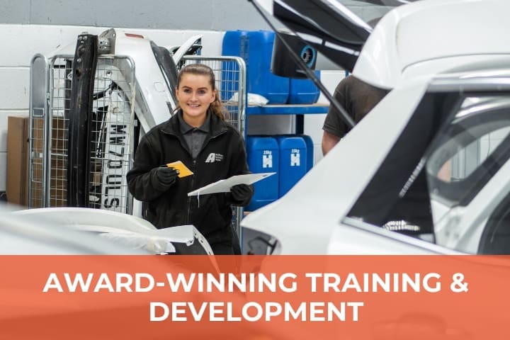 Our apprenticeship programme has been recognised as one of the very best the auto repair industry has to offer!